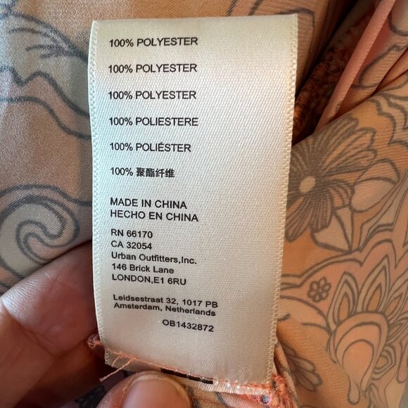 Free People Retro Floral Blouse S - Picture 7 of 8